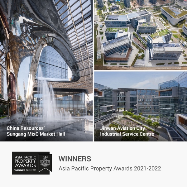 Two 10 Design Projects named as Winners in the Asia Pacific Property Awards 2021