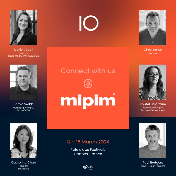 活动 | 10 Design 期待与您在 MIPIM 2024 会面