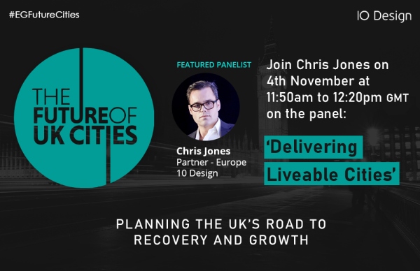 Join Chris Jones for the Future of UK Cities this Wednesday