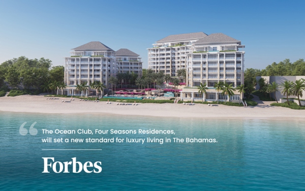 The Ocean Club, Four Seasons Residences by 10SB is featured on Forbes