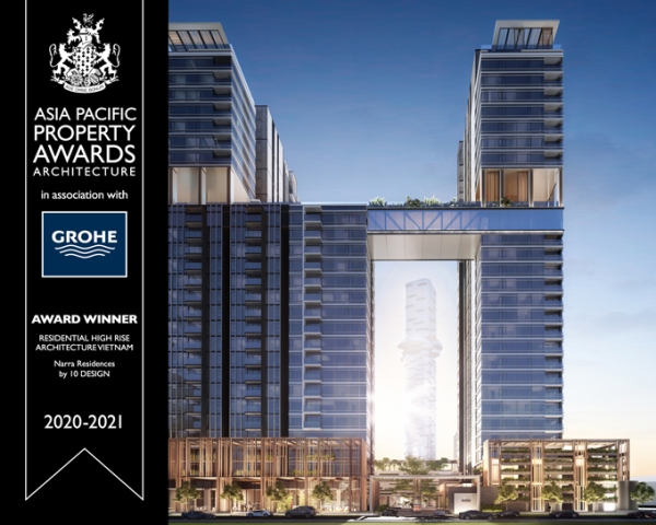 Narra Residences by 10 Design Wins Asia Pacific Property Awards